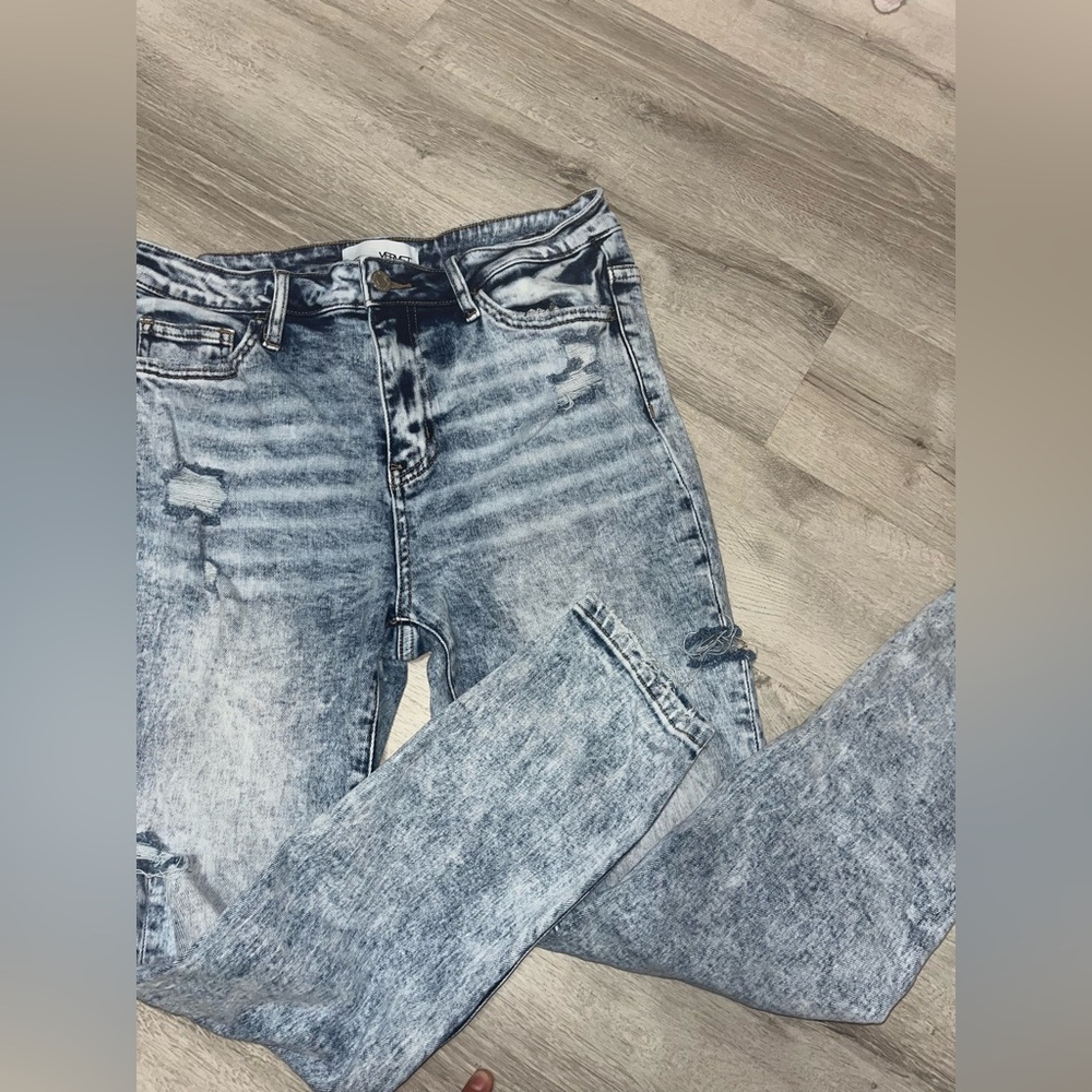 Vervet Womans Blue Denim Jeans